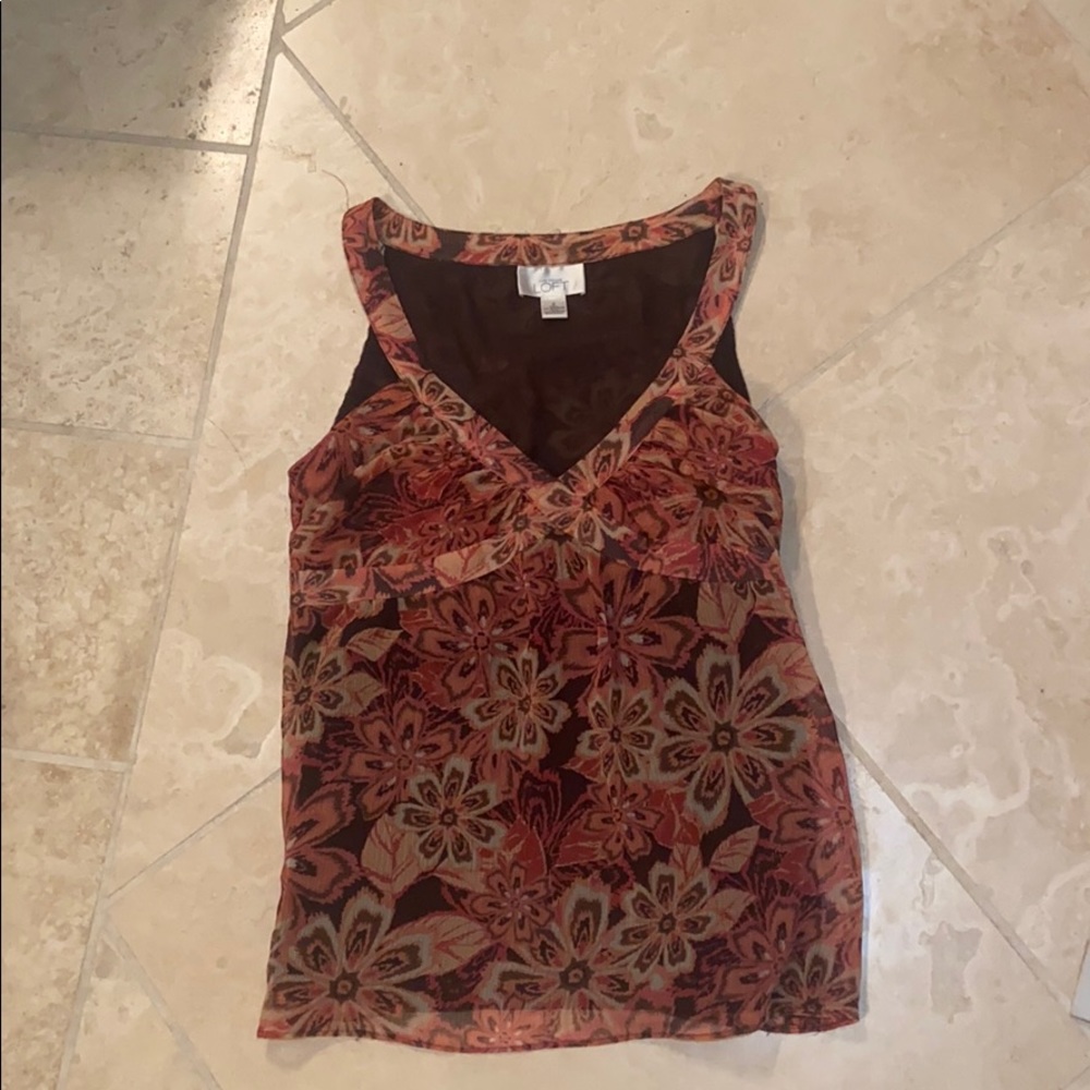 Loft tank top